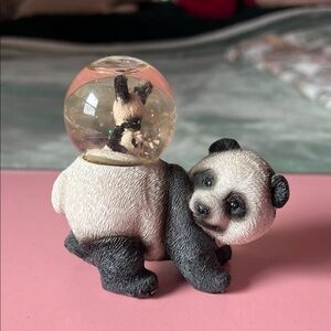 Adorable Panda Snow Globe